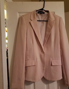 Blush pink Blazer Size L